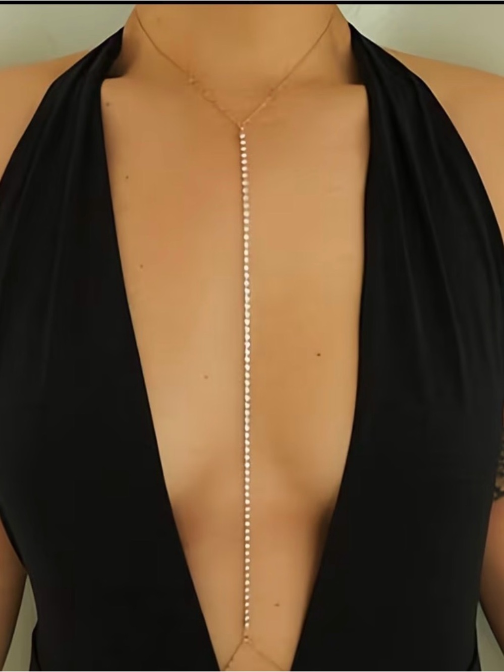 Elegant Gold Y-Drop Necklace for Women